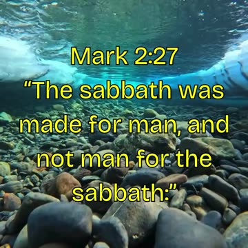 Mark 2:27