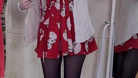 Pen Drop Test In Mini Dress