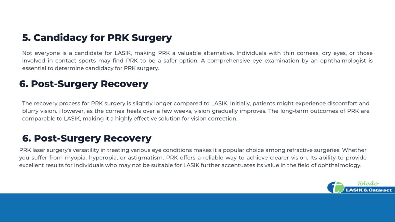 PRK Laser Surgery: A Vision Correction Solution for Eye Conditions