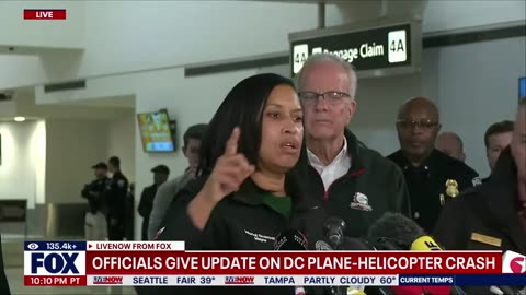 BREAKING： Officials full update on DC helicopter-plane crash