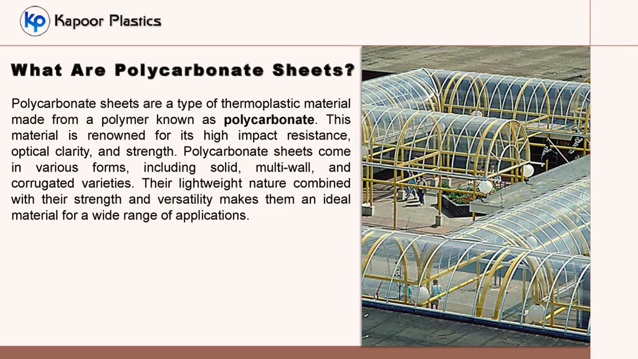 High-performance Polycarbonate Sheets: The Smart Choice for Builders and Designers