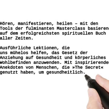 Gesundheit - The Secret