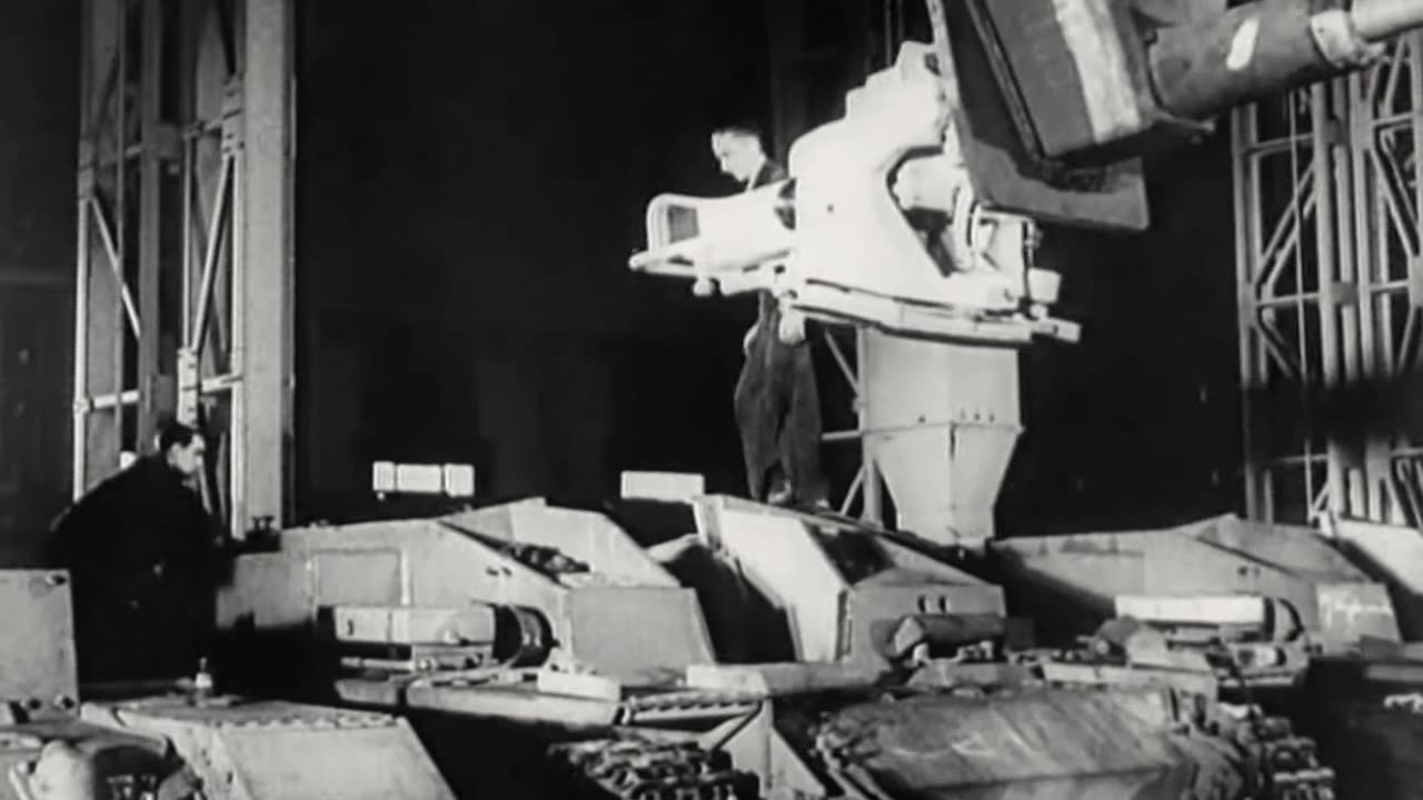 Sturmgeschütz III Ausf. F and Panzer III Ausf. L production at Alkett in 1942