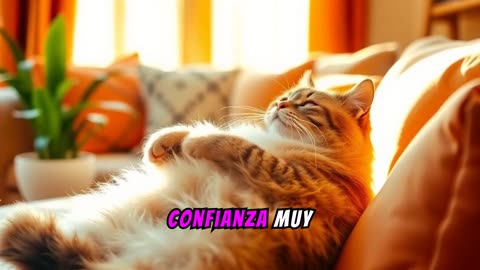 Cuando Los Gatos Están Panza Arriba Indican Que Están A Gusto