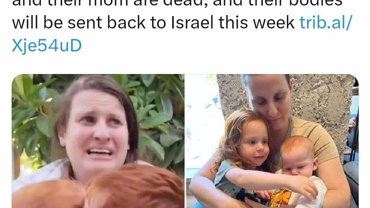 🇮🇱💙🤍 WE ARE IMMENSELY SADDENED BY THE TRAGIC DEMISE OF SHIRI BIBAS & HER 2 LITTLE BOYS💔😭🧡🧡🧡 || Info Amir Tsarfati