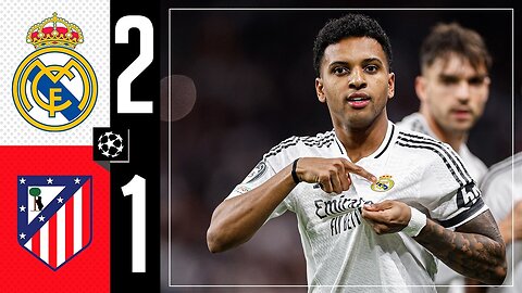 HIGHLIGHTS | Real Madrid 2-1 Atlético de Madrid | Futboll highlights 🥰💪