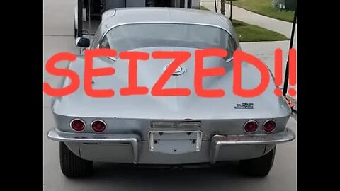 Marine Vet - 1967 Corvette Sting Ray ENGINE SEIZED - Episode 1