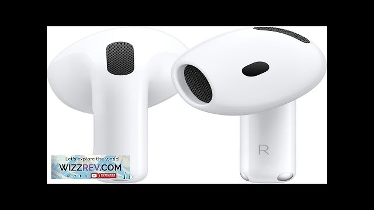 Apple AirPods 4 Wireless Earbuds Bluetooth Headphones Personalized Spatial Audio Sweat Review