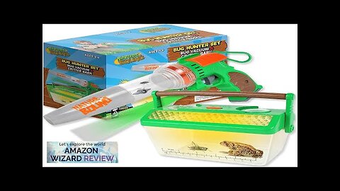 B08WJWH8VPNature Bound Bug Catcher Vacuum with Light Up Critter Habitat Case Review