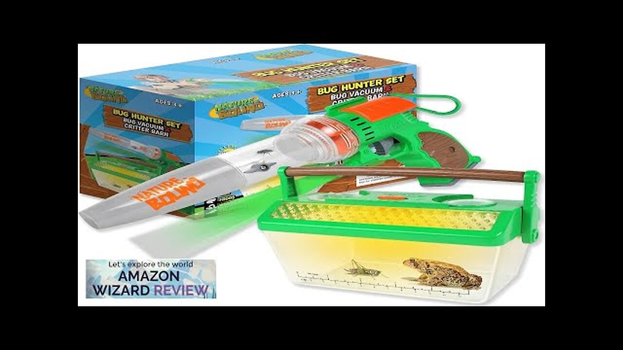 B08WJWH8VPNature Bound Bug Catcher Vacuum with Light Up Critter Habitat Case Review