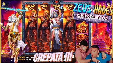 🤯CREPATA!!!💣 ZEUS VS HADES😈⚡SUGAR RUSH 1000 SCHIATTATA!!!🧸🍬🍆 SLOT ONLINE 🎰 BIG WIN🤑💰