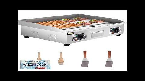 VEVOR 29" Commercial Electric Griddle 110V 3000W Electric Countertop Griddle Non-Stick Review