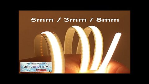 COB LED Strip Light 5V 12V 24V 320 480 384 528 LEDs Review