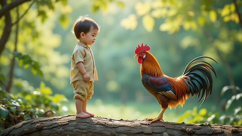 Kung Fu Fighting: Rooster vs. Baby | Rooster vs. Baby: The Karate Battle