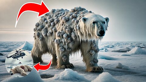 Polar Bear's Incredible Survival: Barnacles & Bee Womb Infestation