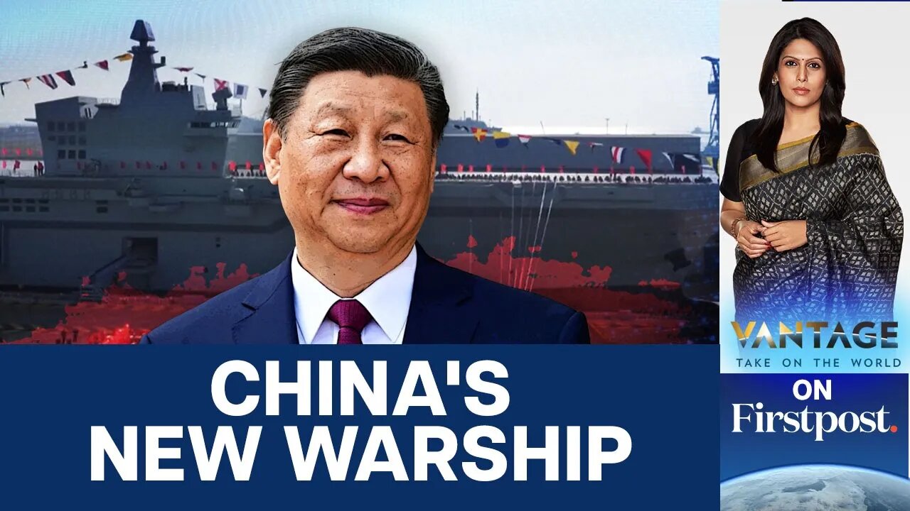 China Unveils the World's Largest Amphibious Attack Ship: A New Era in Naval Power | Vantage