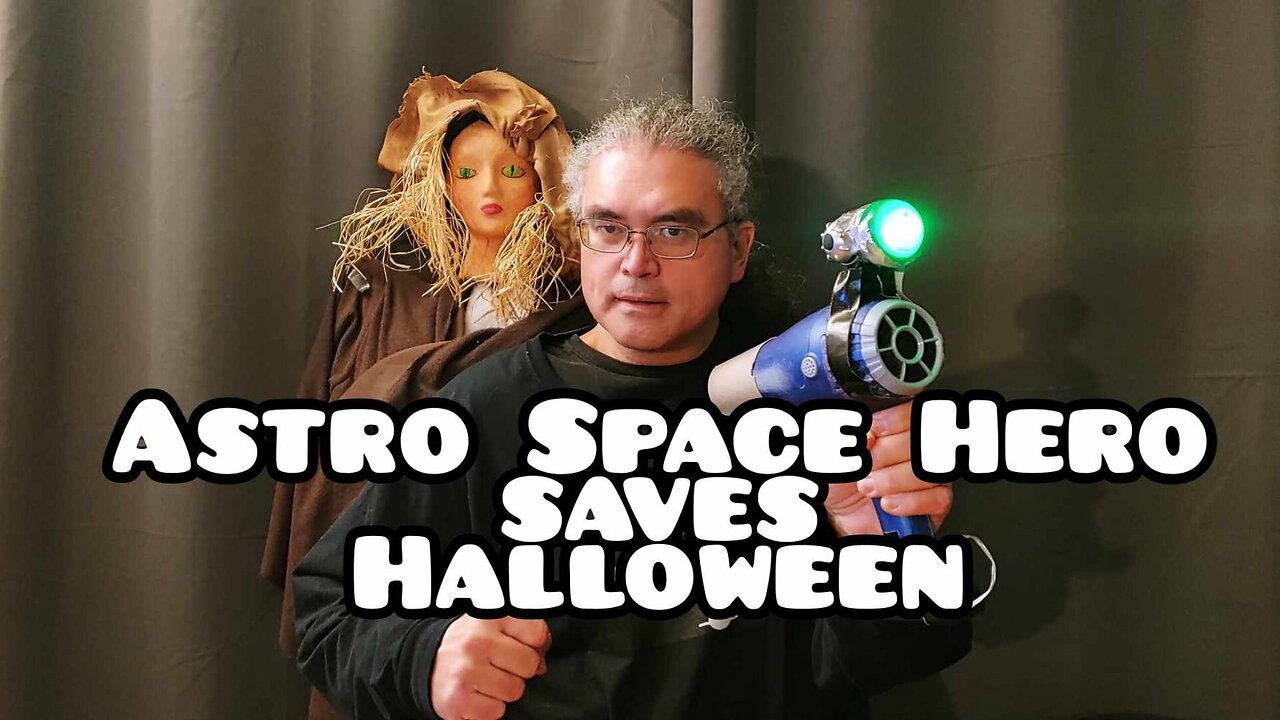 Astro Space Hero saves Halloween