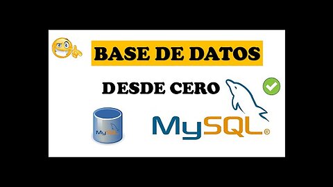 Crear base de datos en MySQL sin codigo 🖥️🧑‍💻