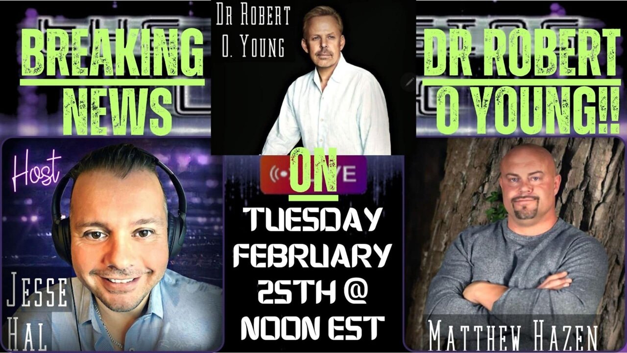 Int 989 with Matt Hazen on Dr Robert Young being incarcerated and needs our help