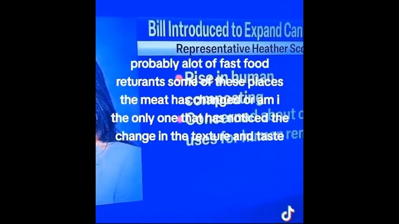 Bill being introduced to ban cannibalism 😮