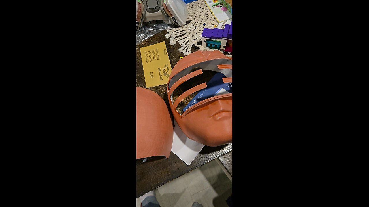 Zeo Gold Pt. 3: Wet Sanding to Perfection! (800/1000 Grit) #Shorts #subscribe #powerrangers #cosplay
