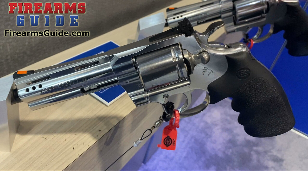 Colt Debuts 3 New Revolvers - Grizzly, Kodiak, & Viper