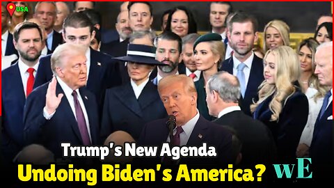 Trump's Bold Moves: Executive Order Targeting Biden Legacy, Immigration & Global Policies -WorldEye