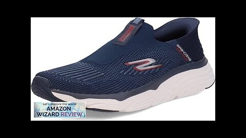 Skechers Men's Max Cushioning Slip-ins-Athletic Slip-on Running Walking Shoes with Memory Review