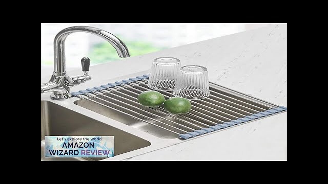 Seropy Roll Up Dish Drying Rack Over The Sink Dish Drying Rack Review