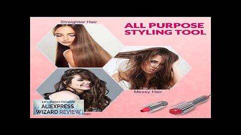 CHIGNON Hair Dryer Brush Hot Air Brush Styler One Step Styler Blow Review