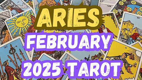 Aries ♈️- Accept your amazing new begining! February 2025 Evolutionary Tarot #aries #tarot #february