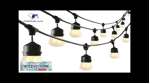 30m Outdoor Festoon LED Fairy Lights Warm White E27 S14 Retro filament Review