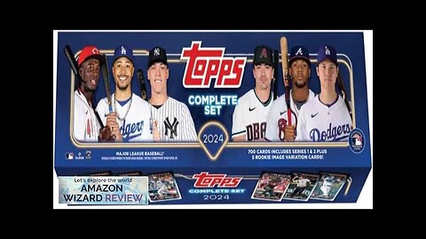 2024 Topps Baseball Sealed Retail Factory Set (700 Cards + 5 Rookie Review