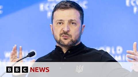 President Zelensky speaking at Davos | Time to Invest