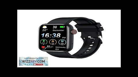 T12 Pro 1.95 inch HD Screen bluetooth Call Heart Rate Blood Pressure Review