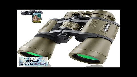 FREE SOLDIER 20x50 Military Binoculars for Adults with Smartphone Adapter Compact Review