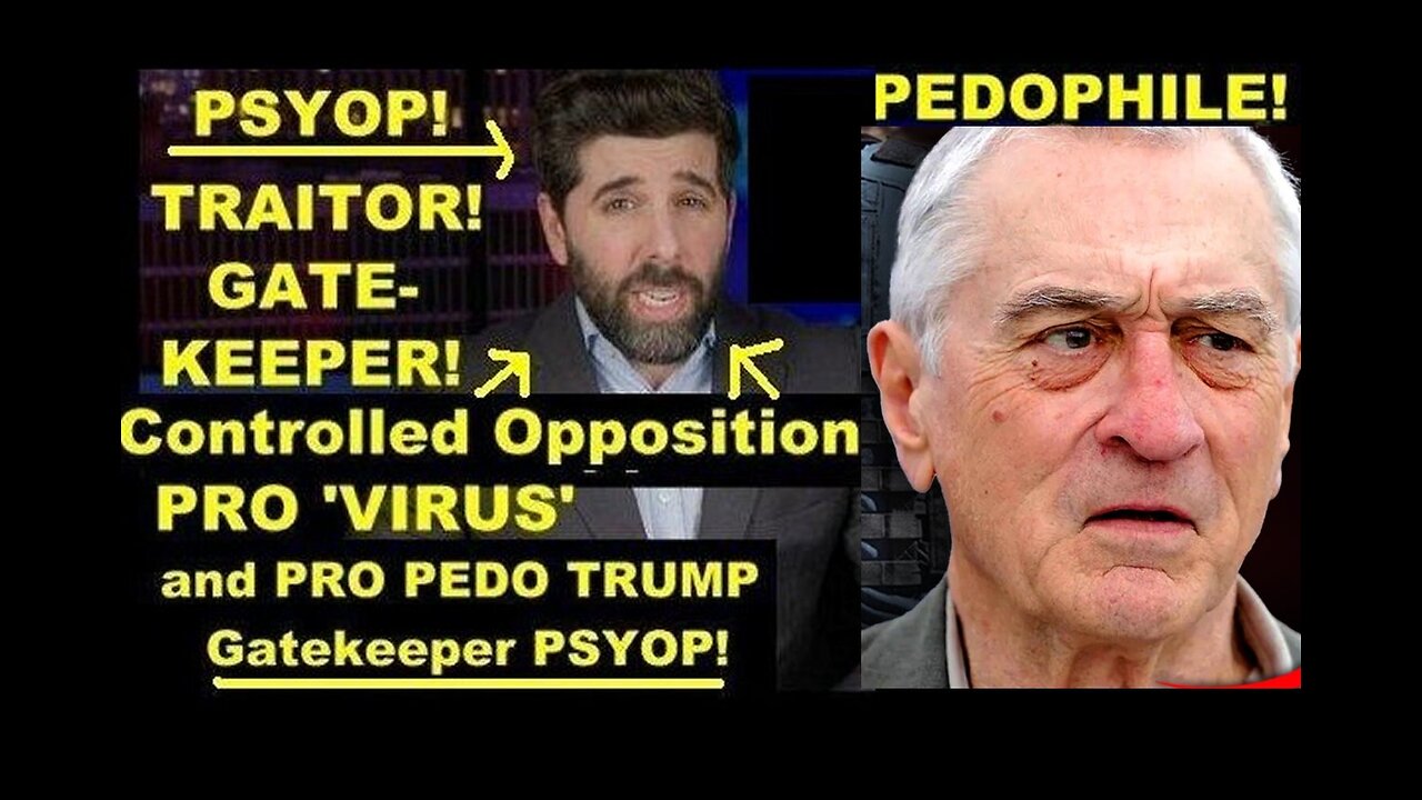 Controlled Opp PRO 'ViRUS' & Pedo TRUMP Gatekeeper Psyop 'The People's Voice' in Plain Sight!