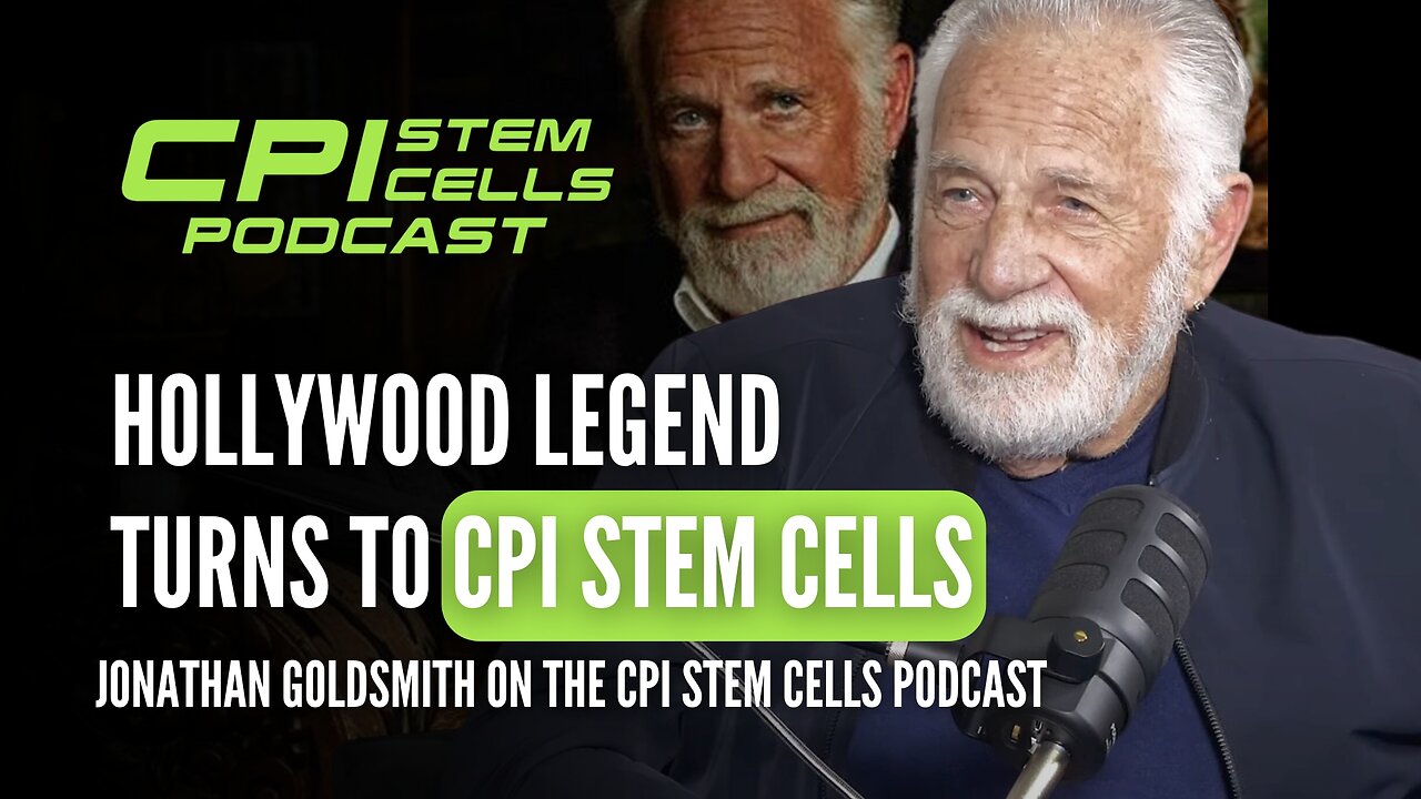 Hollywood Legend Jonathan Goldsmith Turns to CPI Stem Cells For Healing - Jonathan Goldsmith at CPI