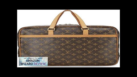 Louis Vuitton Pre-Loved Monogram Canvas Porte-Documents BrownSleek and functional Review