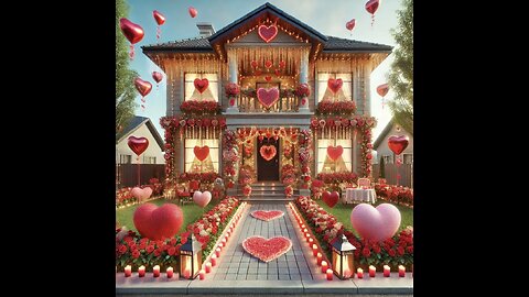 This video isn’t perfect but home is “Happy Valentine’s Day!” A Home full of Love