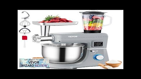 VEVOR 5 IN 1 Stand Mixer 660W Tilt-Head Multifunctional Electric Mixer Review