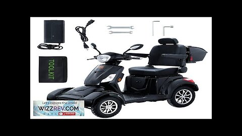 VEVOR Heavy Duty 4-Wheel Mobility Scooters for Seniors & Adults 500lbs Capacity Review