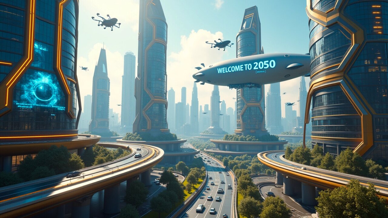 AI Predicted The Future World | The World in 2050