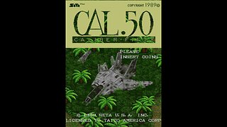 Caliber 50 Arcade Game, Zeta Taito 1989, Longplay