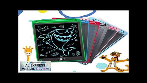 8.5 in LCD Writing Tablet Drawing Toys Educational Toys For Children Birthday Review