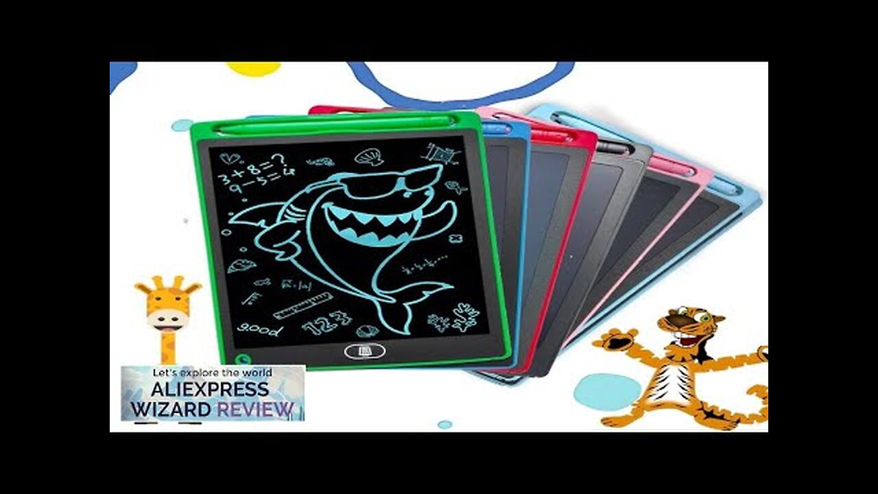 8.5 in LCD Writing Tablet Drawing Toys Educational Toys For Children Birthday Review