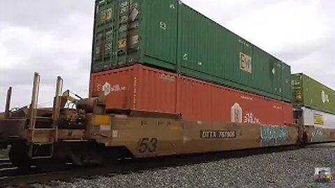 Two Norfolk Southern Intermodal Trains from Front Royal, Virginia October 3, 2024 Part 1