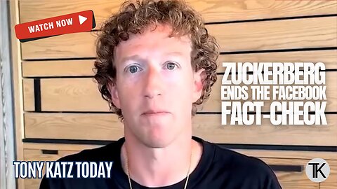 Zuckerberg ENDS Fact-Checking at Facebook