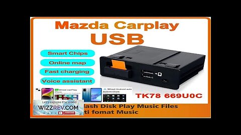 Carplay Adapter Compatible For Mazda 2/3/6/CX3/CX5/CX9/MX5 2014-2021 for Carplay Android Review