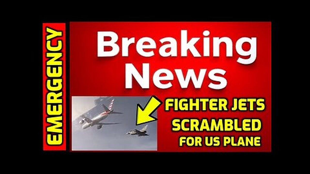 BREAKING 🚨 Military Fighter Jets DEPLOYED - Threats to American Airlines plane from NYC